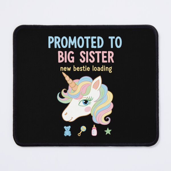 Item preview, Gender Reveal Baby Shower Big Sister Team Pink designed and sold by LuminOrb.