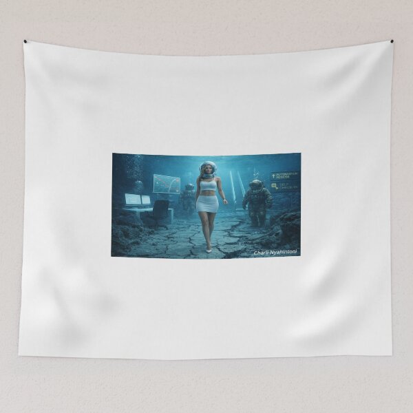 Item preview, Walking Through a Drowned System designed and sold by SkirtOnTheMoon.