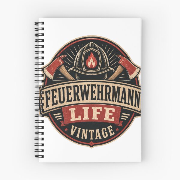 Item preview, Firefighter Life Vintage Gift Firefighter designed and sold by TrendPrintsforyou.