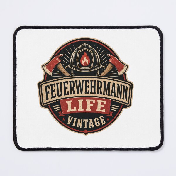 Item preview, Firefighter Life Vintage Gift Firefighter designed and sold by TrendPrintsforyou.