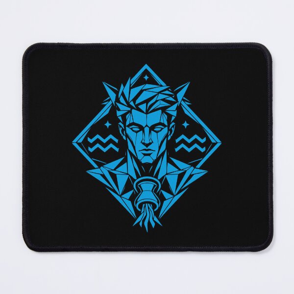 Item preview, Aquarius Symbol – Modern & Free designed and sold by ElvisU.