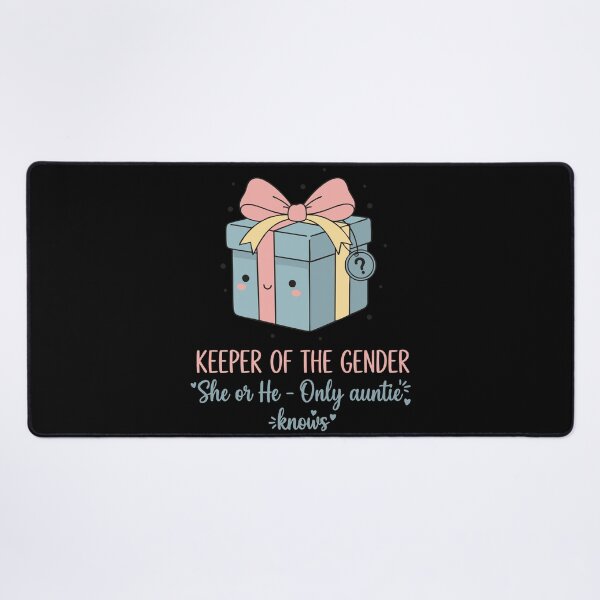 Item preview, Gender Reveal Keeper Of The Gender She Or He designed and sold by LuminOrb.