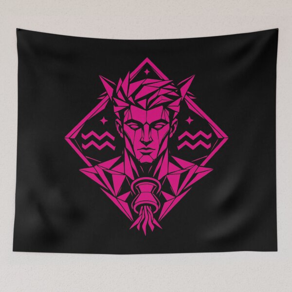 Item preview, Aquarius Symbol – Modern & Free designed and sold by ElvisU.