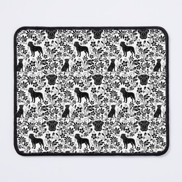 Item preview, Bullmastiff Floral Pattern | Strong Dog Botanical Aesthetic designed and sold by WildLakePatterns.
