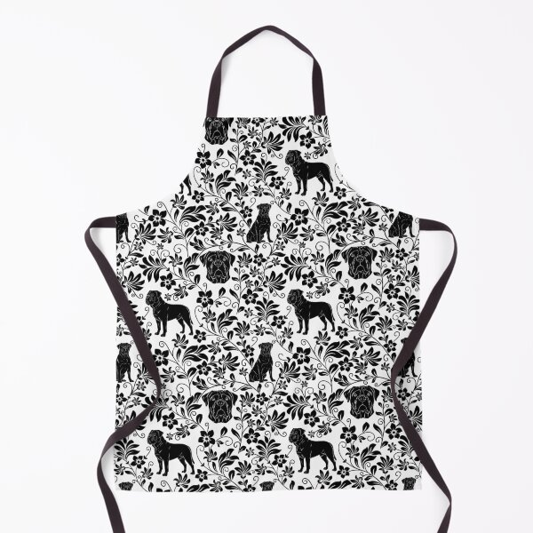 Item preview, Bullmastiff Floral Pattern | Strong Dog Botanical Aesthetic designed and sold by WildLakePatterns.