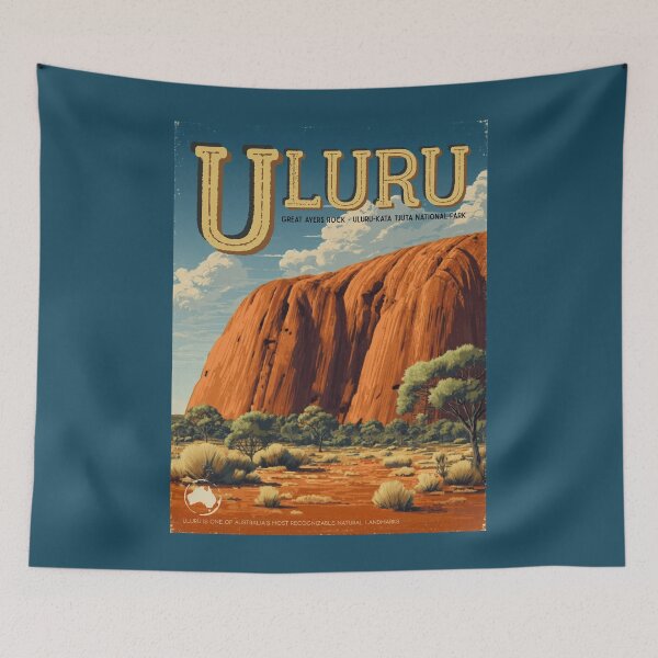 Item preview, Uluru-Kata Tjuta National Park - Australia designed and sold by GoodOldVintage.
