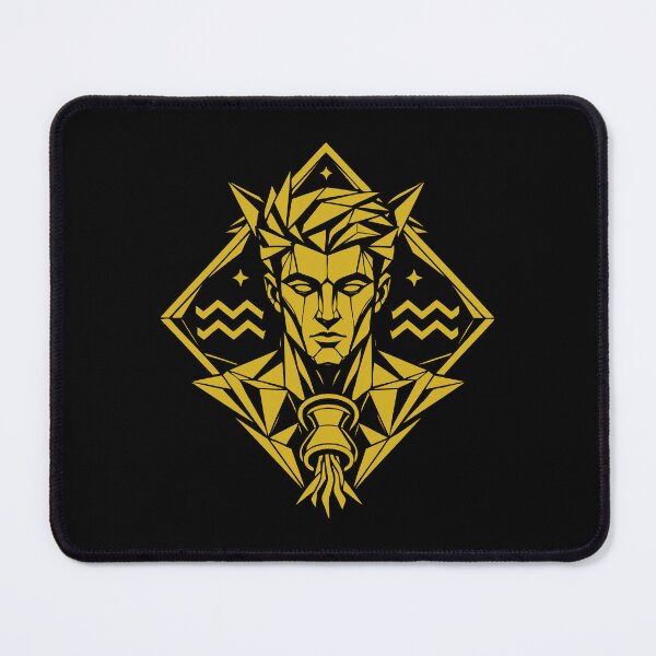 Item preview, Aquarius Symbol – Modern & Free designed and sold by ElvisU.
