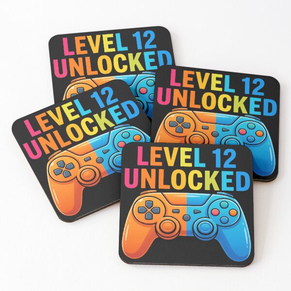 Item preview, Level 12 Unlocked Video Game 12th Birthday Gamer Boys designed and sold by OlyvieArt.