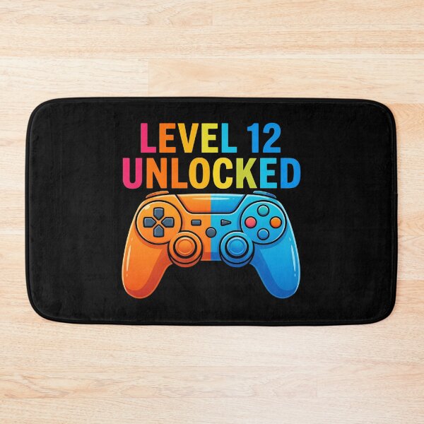 Item preview, Level 12 Unlocked Video Game 12th Birthday Gamer Boys designed and sold by OlyvieArt.