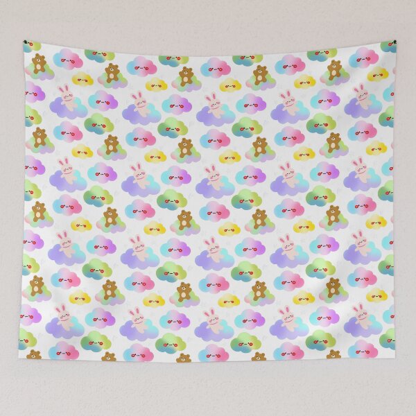 Item preview, Cloud Playground Pets Seamless  designed and sold by KJackArtwork.