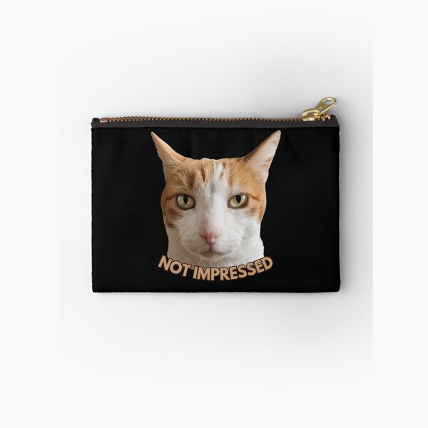 Item preview, Not Impressed Cat Face designed and sold by AnaPixMar.
