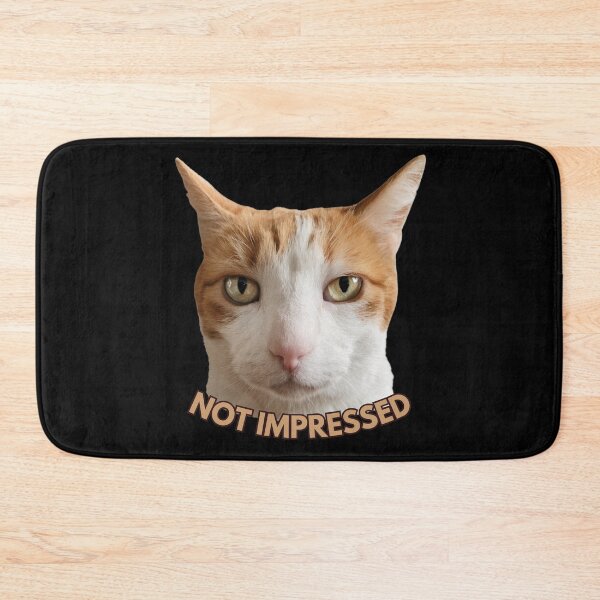 Item preview, Not Impressed Cat Face designed and sold by AnaPixMar.