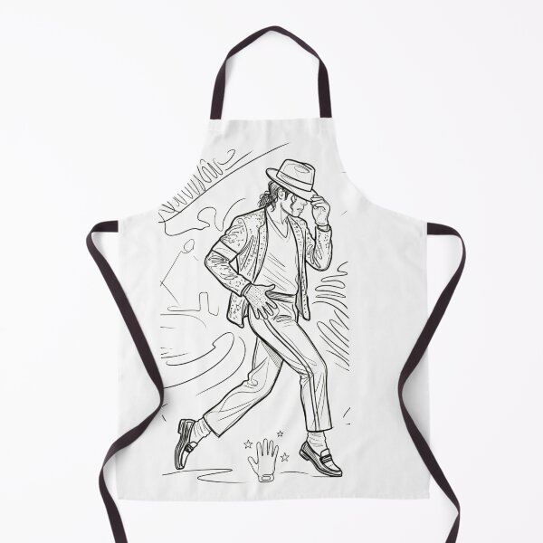 Item preview, King Of Pop Line Art Poster designed and sold by ExploreAura Studio.