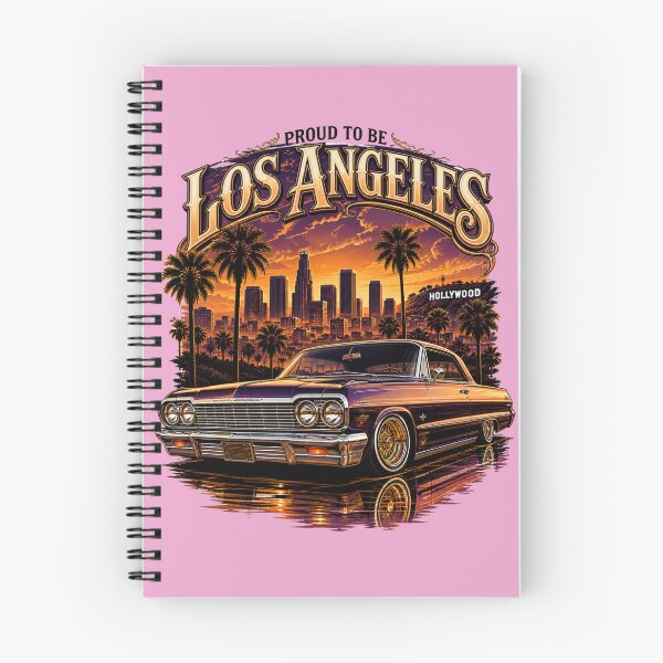 Item preview, Los Angeles Lowrider Sunset Classic Car designed and sold by Retro Arabica.