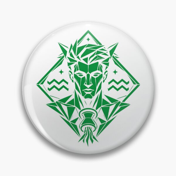 Item preview, Aquarius Symbol – Modern & Free designed and sold by ElvisU.