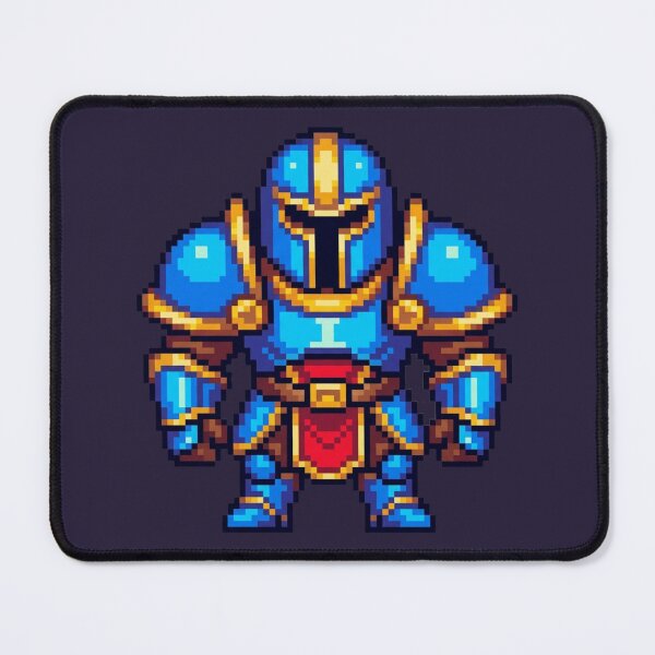 Item preview, Pixel Knight in Blue Heavy Armor designed and sold by ChaosNest.
