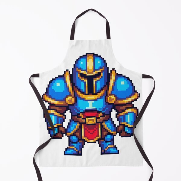 Item preview, Pixel Knight in Blue Heavy Armor designed and sold by ChaosNest.
