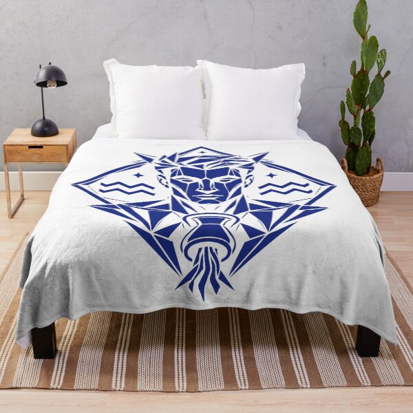 Item preview, Aquarius Symbol – Modern & Free designed and sold by ElvisU.
