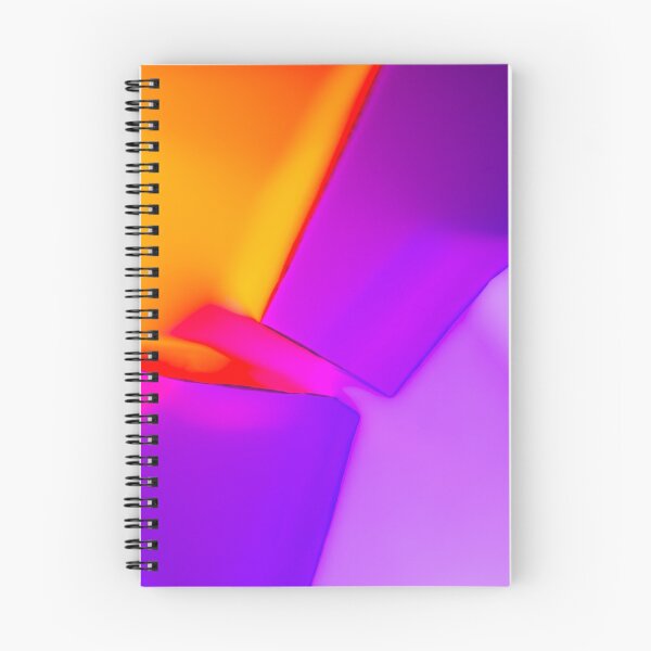 Item preview, Vibrant Contrast - Abstract Purple and Orange Geometric Fusion Art designed and sold by AbulailArt.