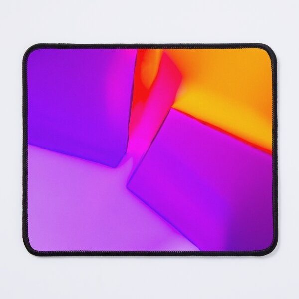 Item preview, Vibrant Contrast - Abstract Purple and Orange Geometric Fusion Art designed and sold by AbulailArt.