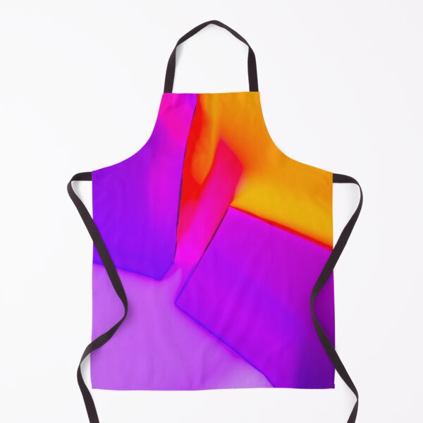 Item preview, Vibrant Contrast - Abstract Purple and Orange Geometric Fusion Art designed and sold by AbulailArt.