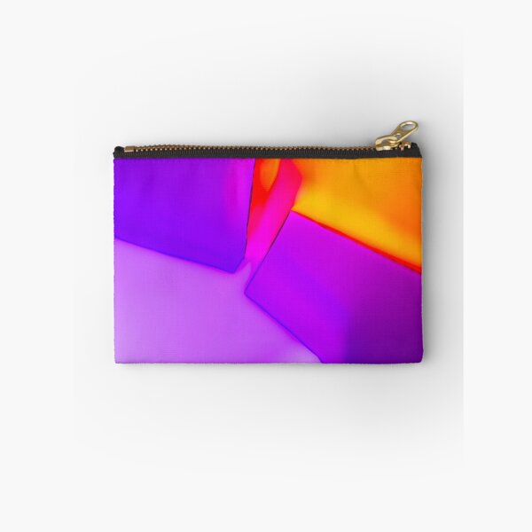 Item preview, Vibrant Contrast - Abstract Purple and Orange Geometric Fusion Art designed and sold by AbulailArt.