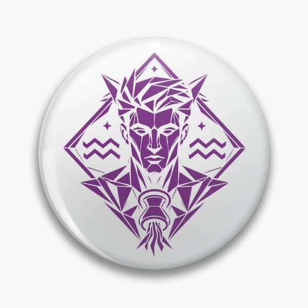 Item preview, Aquarius Symbol – Modern & Free designed and sold by ElvisU.