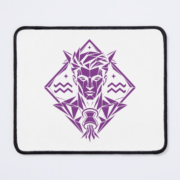 Item preview, Aquarius Symbol – Modern & Free designed and sold by ElvisU.