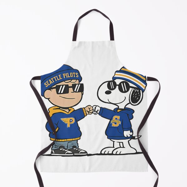 Item preview, Seattle Pilots Snoopy And Charlie Brown designed and sold by Navod Gimhan.