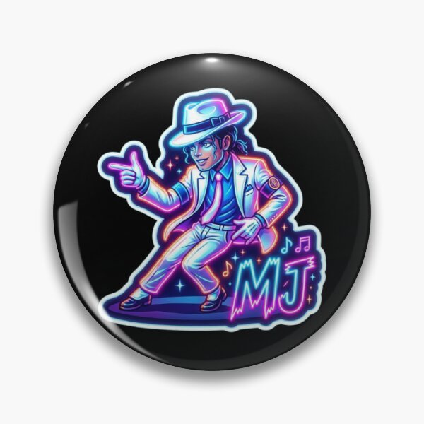 Item preview, Dance King Neon Glow Sticker Art designed and sold by ExploreAura Studio.