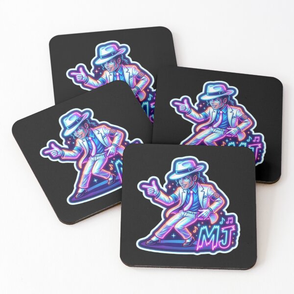 Item preview, Dance King Neon Glow Sticker Art designed and sold by ExploreAura Studio.