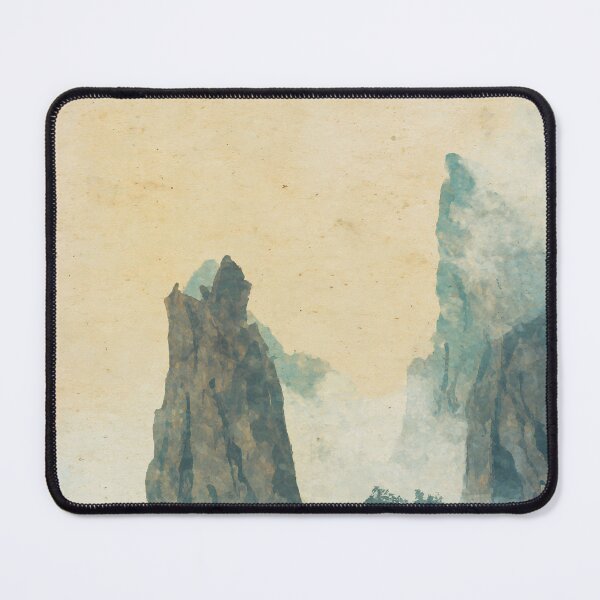 Item preview, Hand Painted Japanese Mountains designed and sold by KJNihonDesigner.