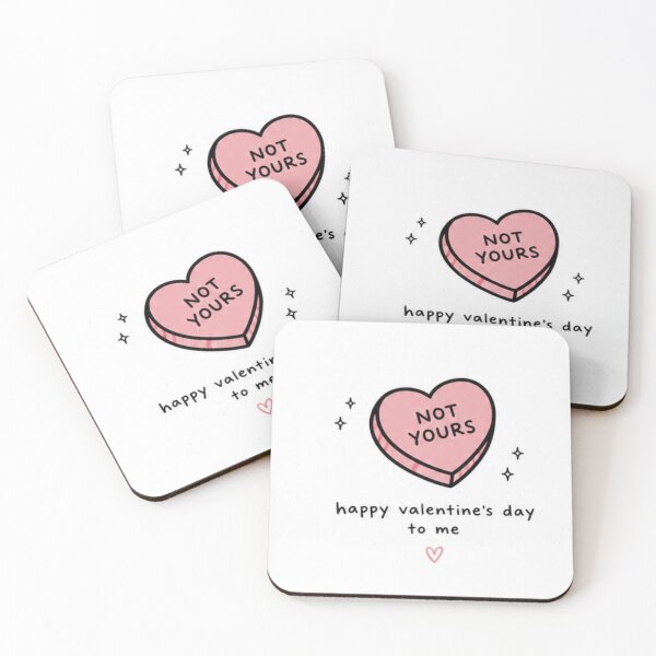 Item preview, Not yours Valentine designed and sold by fadeinkstudio.