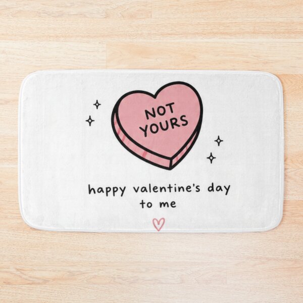 Item preview, Not yours Valentine designed and sold by fadeinkstudio.