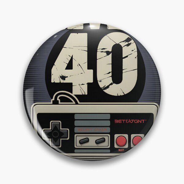 Item preview, Level 40 Unlocked Video Gamer 40th Birthday designed and sold by OlyvieArt.