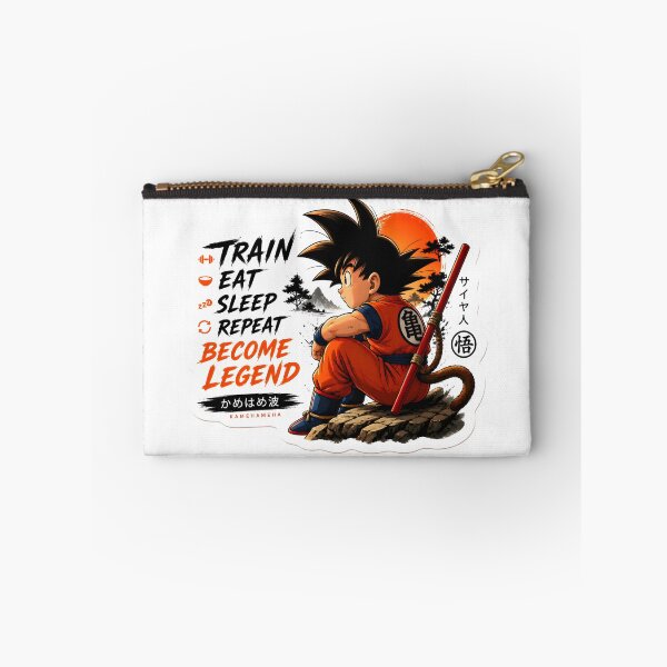 Item preview, Train Eat Sleep Repeat – Anime Motivation Sticker designed and sold by MrZillaStore.