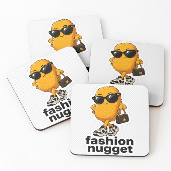 Item preview, Fashion Nugget – Cute Drippy Chicken Nugget Sticker designed and sold by Retro Kingdom Boutique.