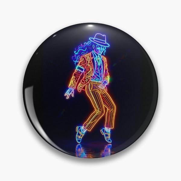 Item preview, Dance King Neon Glow Paisley Suit Art designed and sold by ExploreAura Studio.