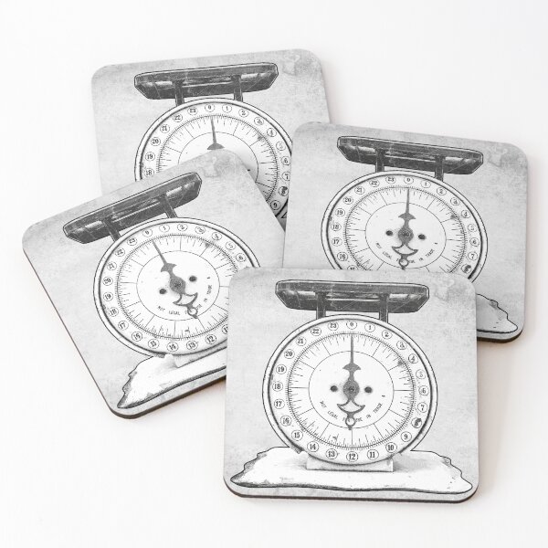 Item preview, Vintage Kitchen Scale Dark Americana Domestic designed and sold by Ghoul Enterprises.