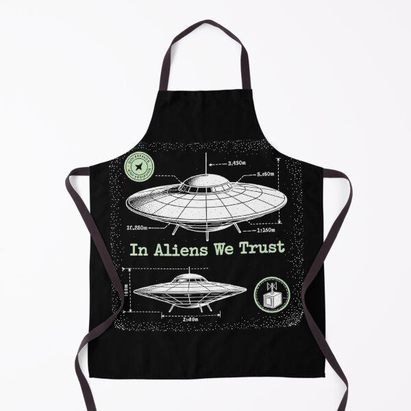 Item preview, RESIDENT ALIEN In Alien We Trust designed and sold by ALL ART .