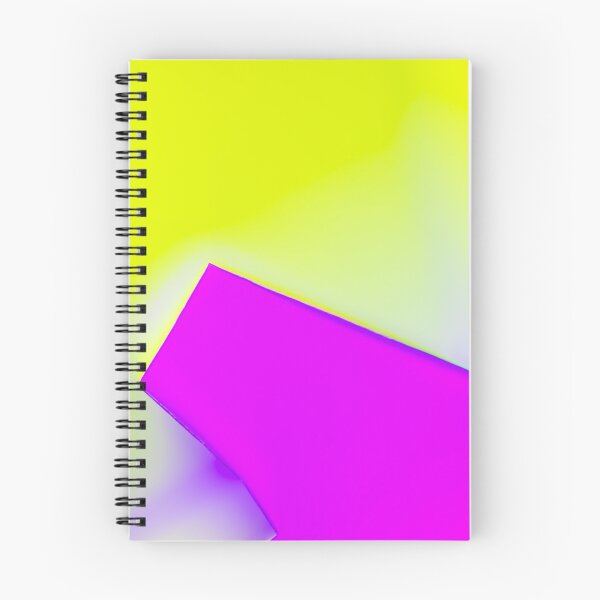 Item preview, Neon Magenta & Lime Yellow Fusion - Abstract Minimalist Geometric Art designed and sold by AbulailArt.