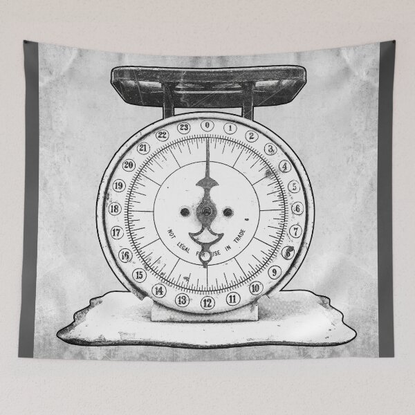 Item preview, Vintage Kitchen Scale Dark Americana Domestic designed and sold by Ghoul Enterprises.