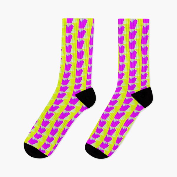 Item preview, Neon Magenta & Lime Yellow Fusion - Abstract Minimalist Geometric Art designed and sold by AbulailArt.