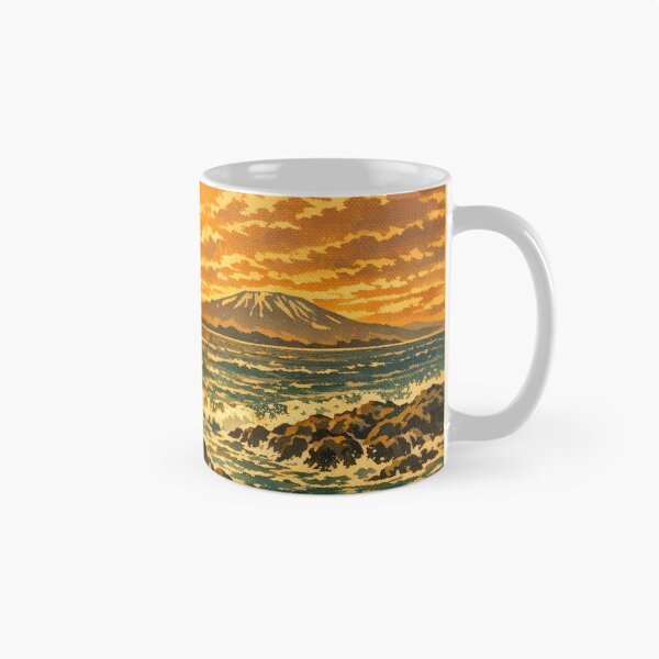 Item preview, KOREA HAENAM - Sea Prayer Ritual Sunset Jeju Island Hallasan Retro Vintage Poster designed and sold by KOREA-HAENAM.