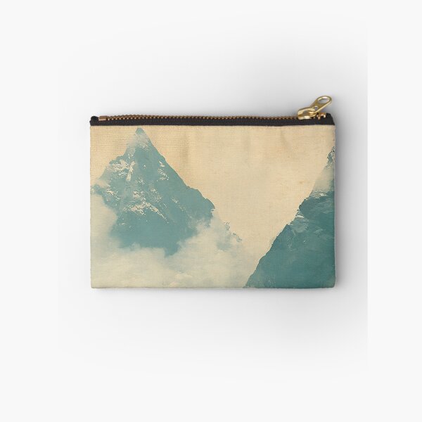 Item preview, Hand Painted Snowy Japanese Mountains designed and sold by KJNihonDesigner.