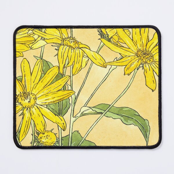 Item preview, Sunflowers by Hannah Borger Overbeck (1915) // Public Domain designed and sold by Vernissage-dart.