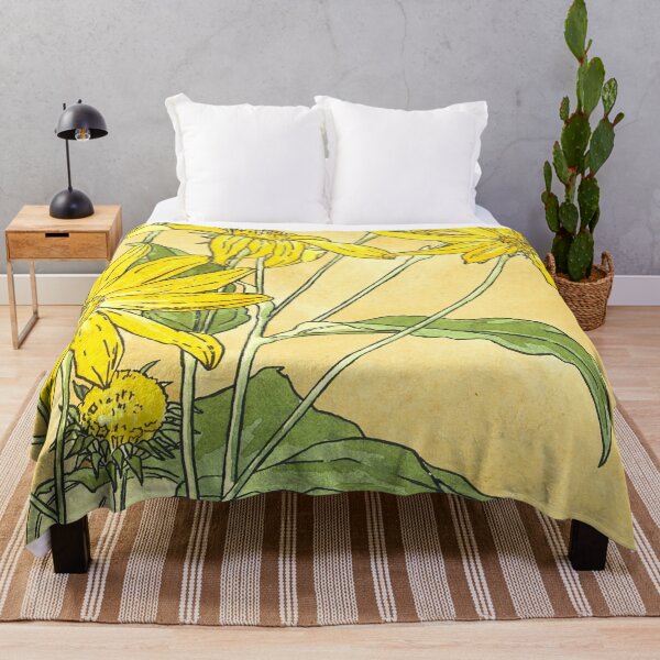 Item preview, Sunflowers by Hannah Borger Overbeck (1915) // Public Domain designed and sold by Vernissage-dart.