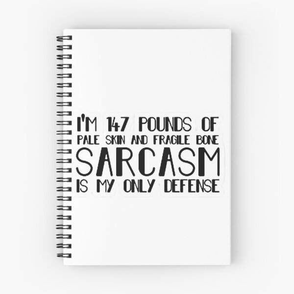 Item preview, sarcasm is my only defense designed and sold by MythicalMarket.