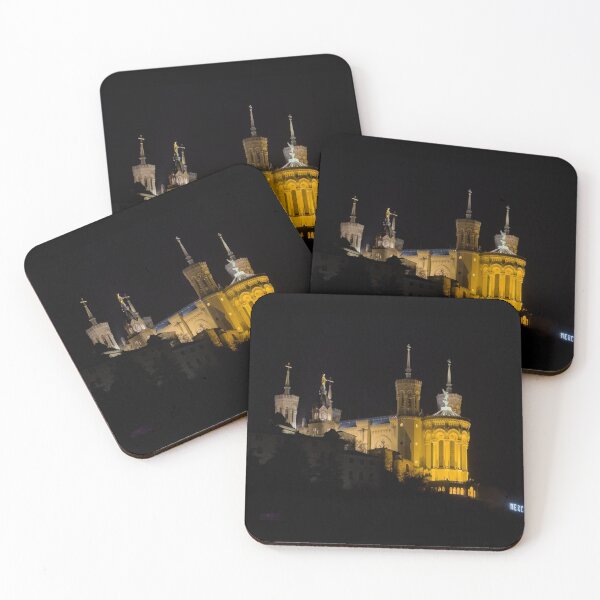 Item preview, Lyon:  A Night View of the Basilique Notre-Dame designed and sold by Trevor and Photos.