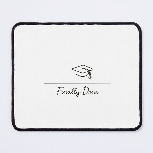 Item preview, Finally Done Graduation Minimal Line Art Cap Shirt Aesthetic Gift designed and sold by Final Chance Designs⭐️⭐️⭐️⭐️⭐️.